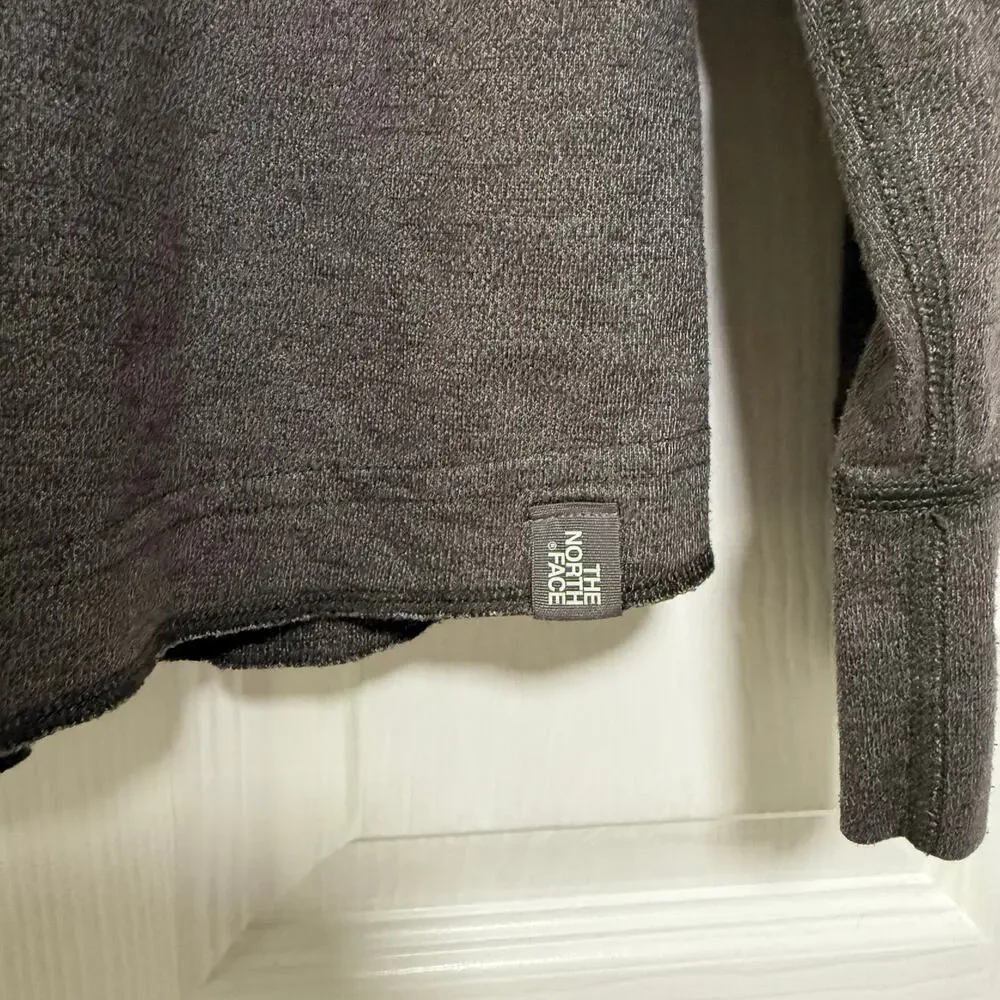 The North Face Men's Gray Henley Long Sleeve Shirt Size XL